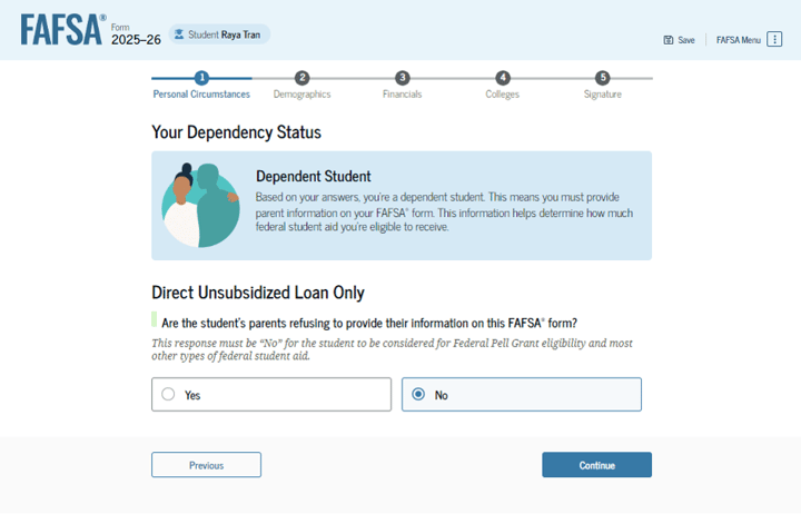 How to Answer FAFSA Student Household Information Questions - Family - How To Answer Question 43d On Fafsa